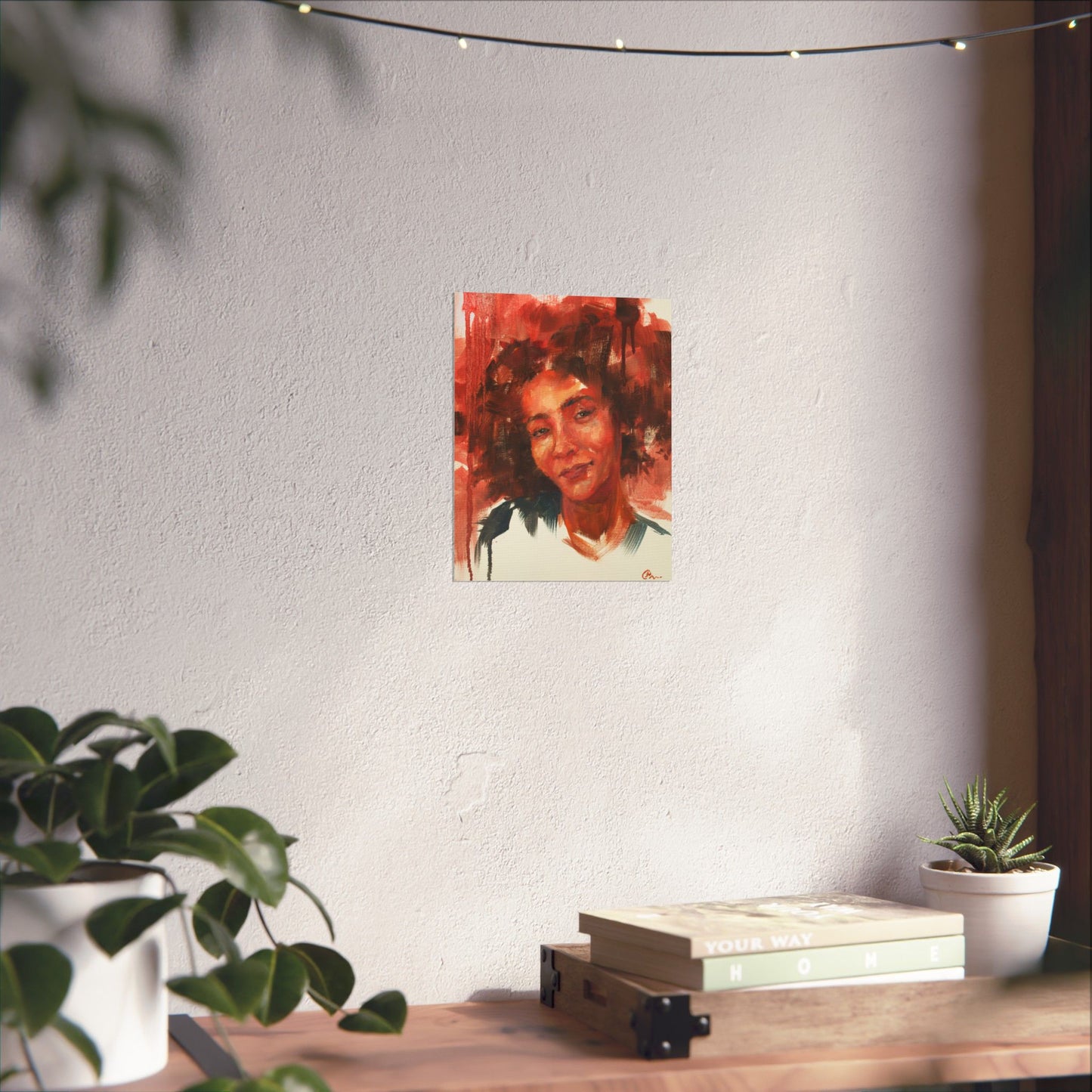"Frola" - Oil Portriait Print (Day 97)