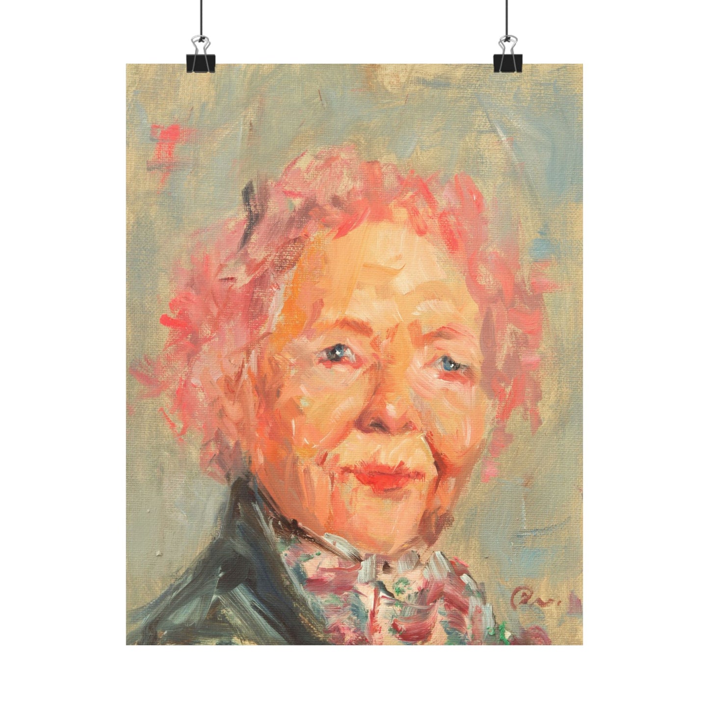 "Roxy" - Oil Portriait Print (Day 2016)