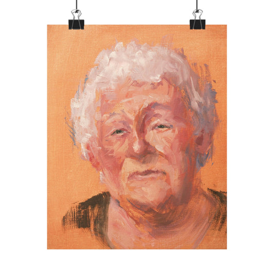 "Manuela" - Oil Portriait Print (Day 266)