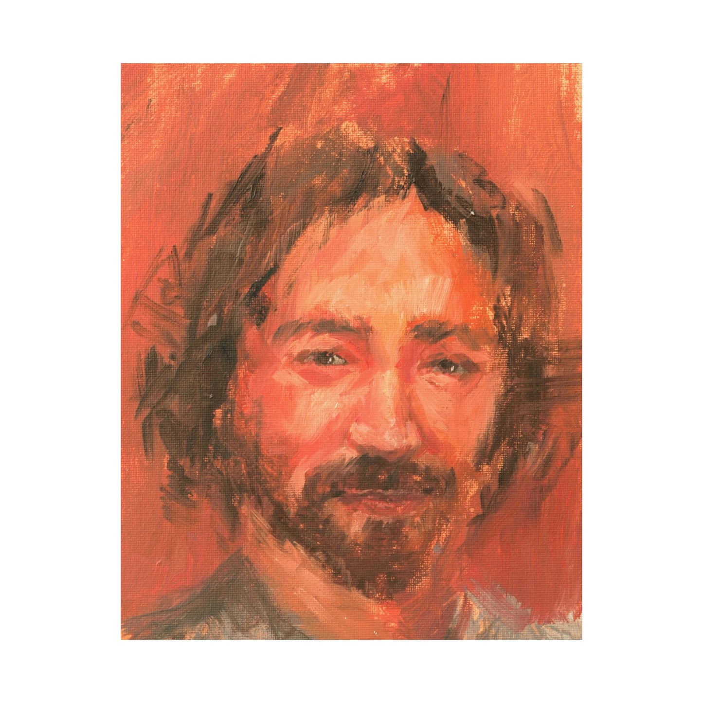 "Logan" - Oil Portriait Print (Day 238)