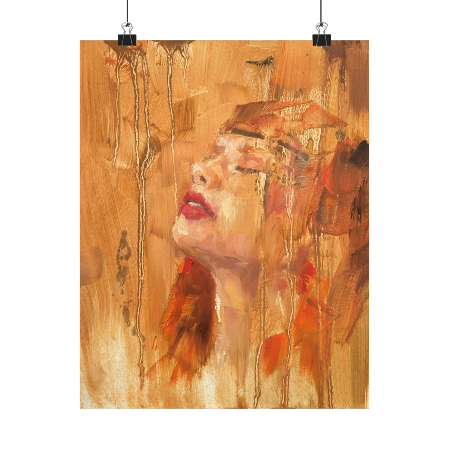 "Livia" - Oil Portriait Print (Day 43)