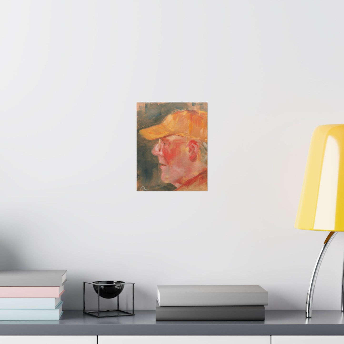 "Richard" - Oil Portriait Print (Day 134)
