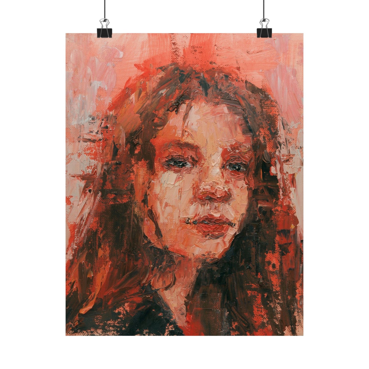 "Aurora" - Oil Portriait Print (Day 193)