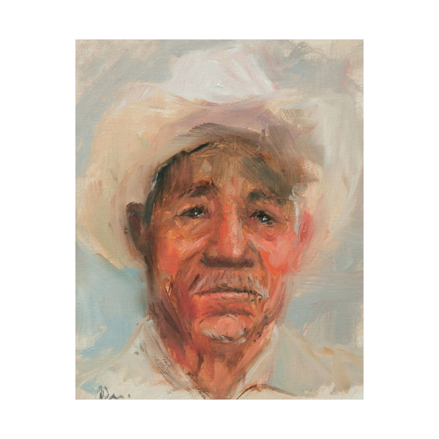 "Tadeo" - Oil Portriait Print (Day 165)