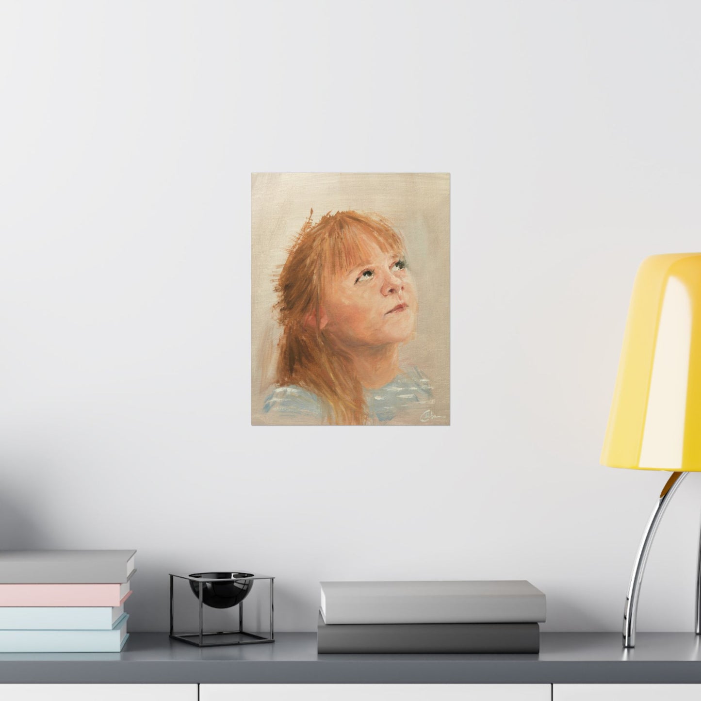 "Sophia" - Oil Portriait Print (Day 296)