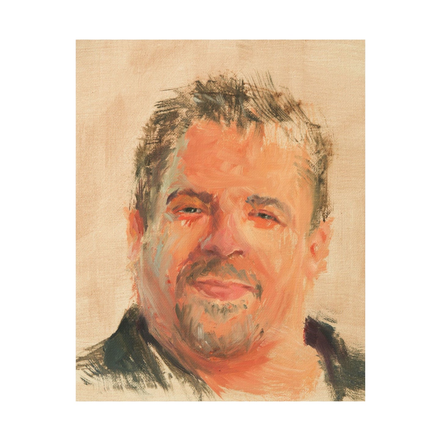 "Patrik" - Oil Portriait Print (Day 299)