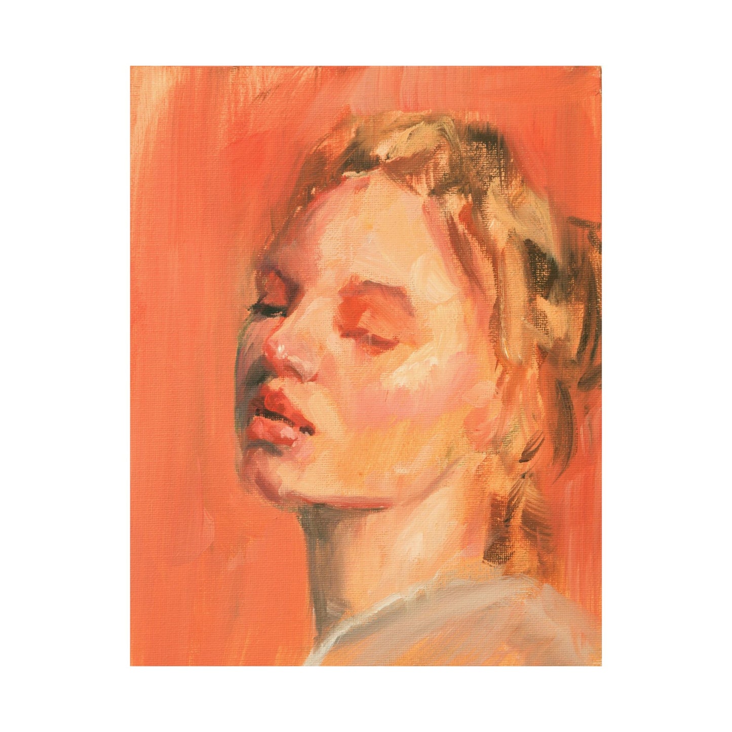 "Lavinia" - Oil Portriait Print (Day 232)