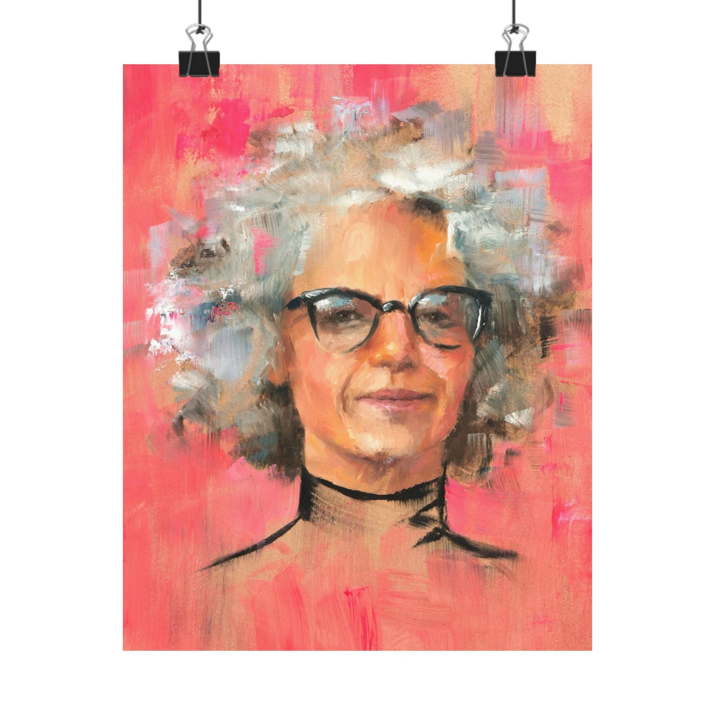 "Harriet" - Oil Portriait Print (Day 55)