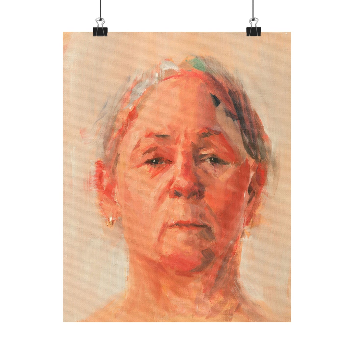 "Jocasta" - Oil Portriait Print (Day 255)