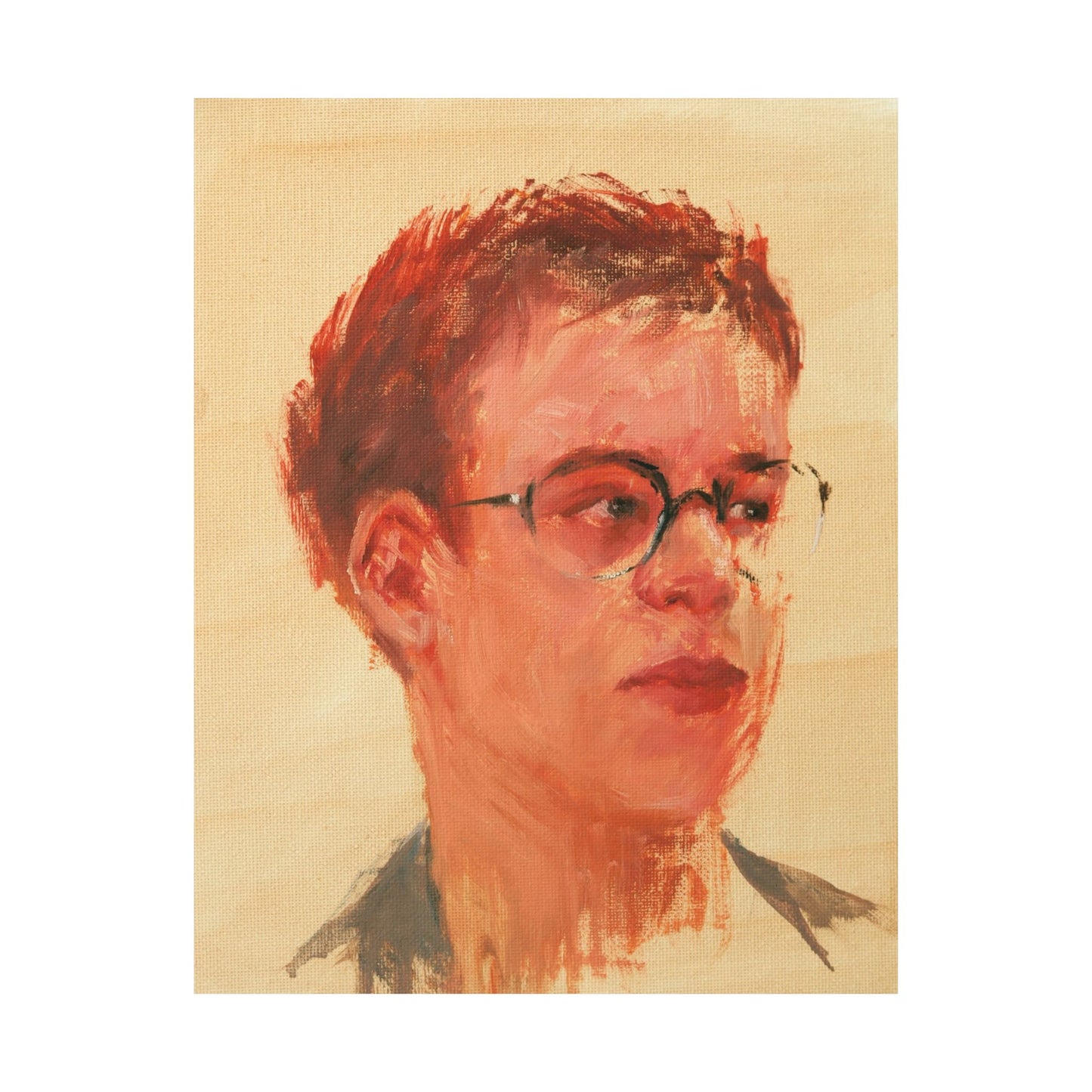 "Arthur" - Oil Portriait Print (Day 288)