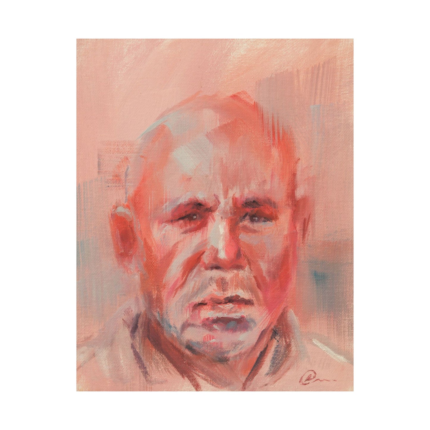 "Lorenzo" - Oil Portriait Print (Day 223)