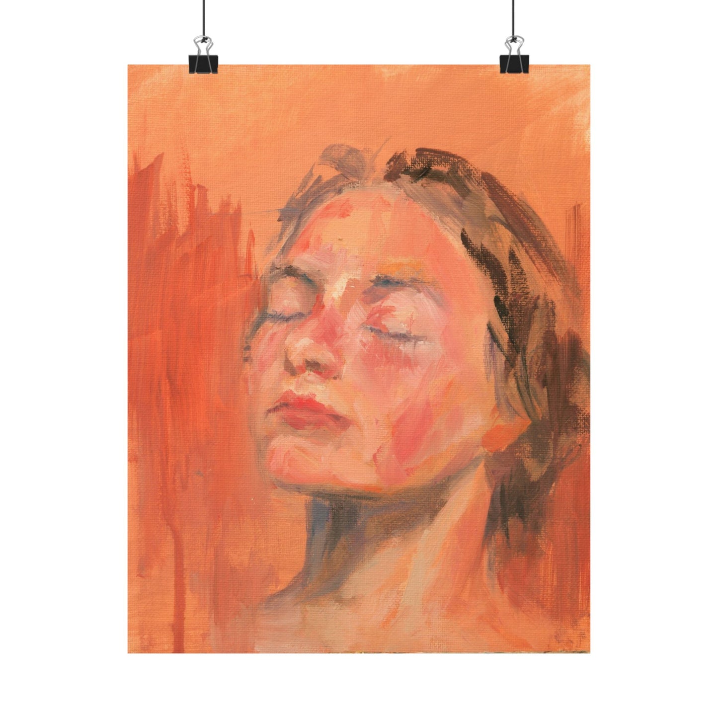 "Casey" - Oil Portriait Print (Day 220)