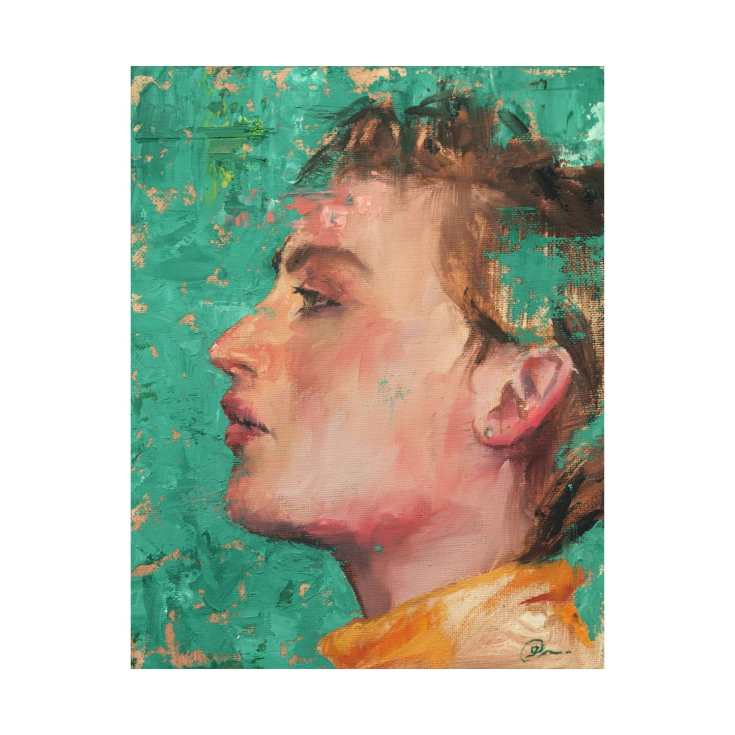 "Ginevra" - Portriait Print (Day 93)