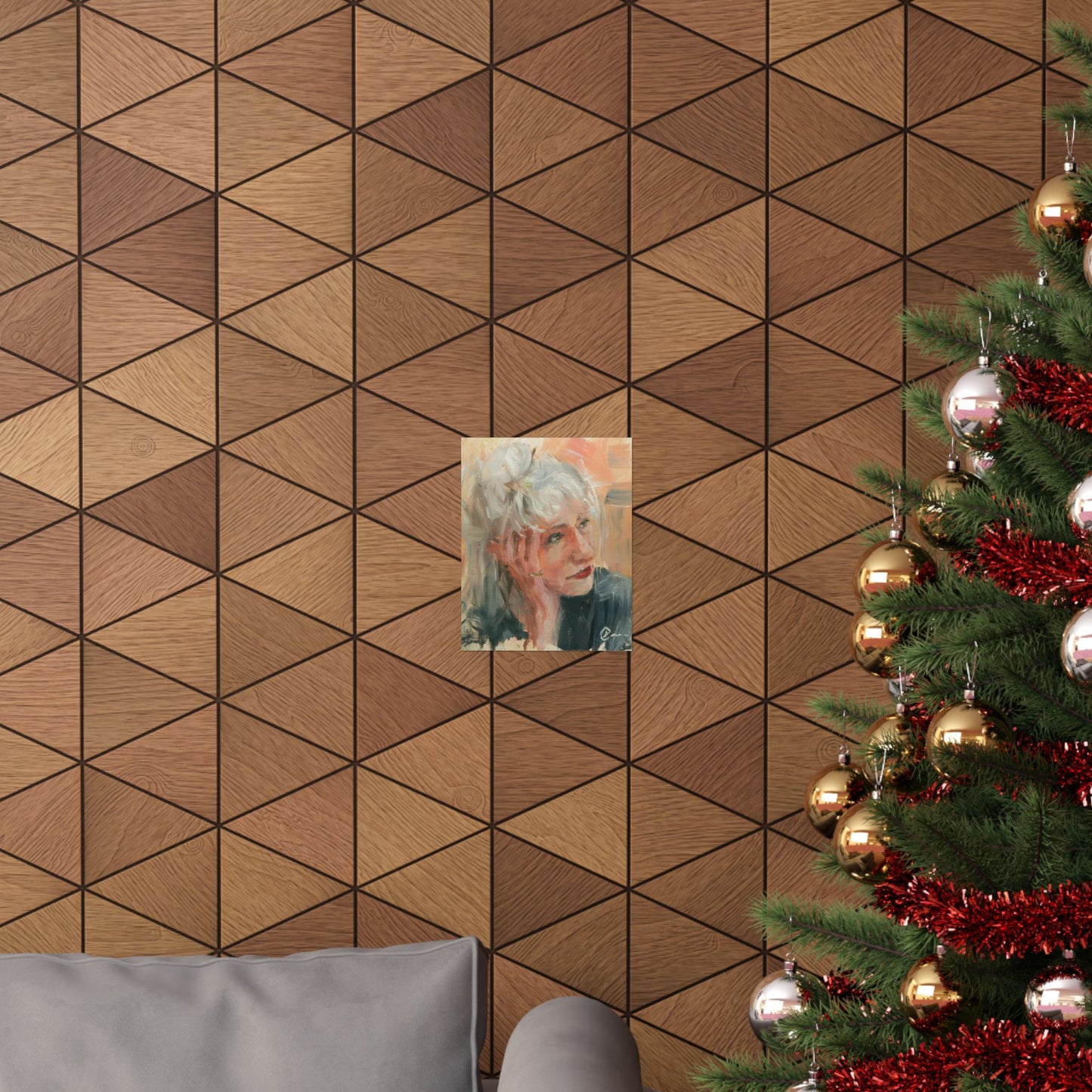 "Ellen" - Oil Portriait Print (Day 169)