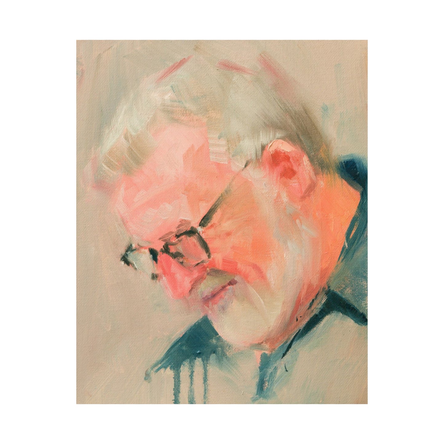 "Felix" - Oil Portriait Print (Day 244)