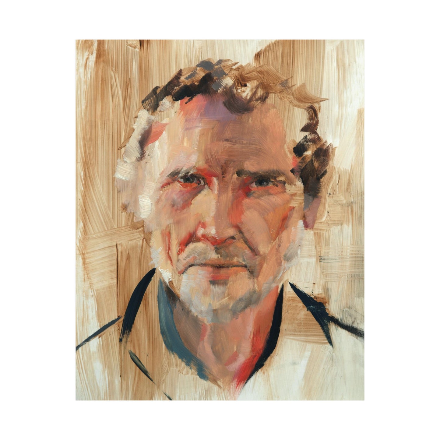 "Julien" - Oil Portriait Print (Day 5)