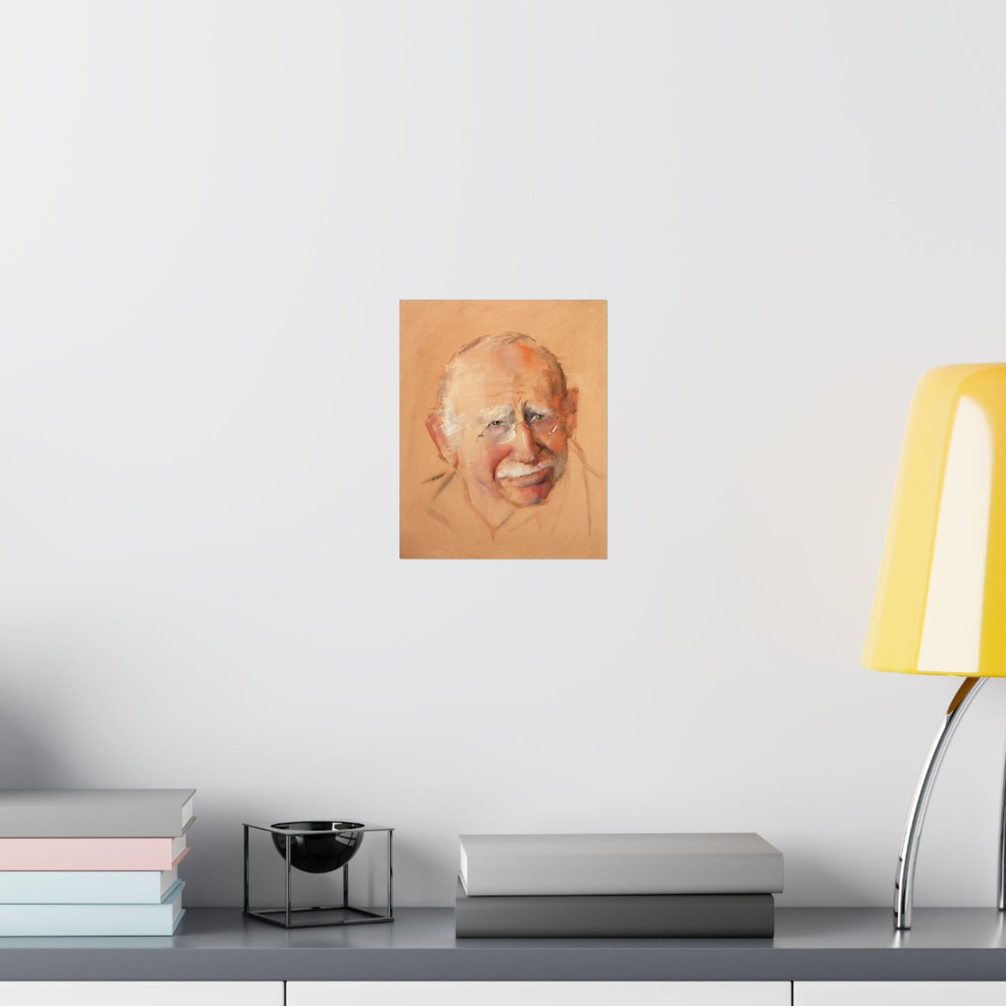 "Leopold" - Oil Portriait Print (Day 28)