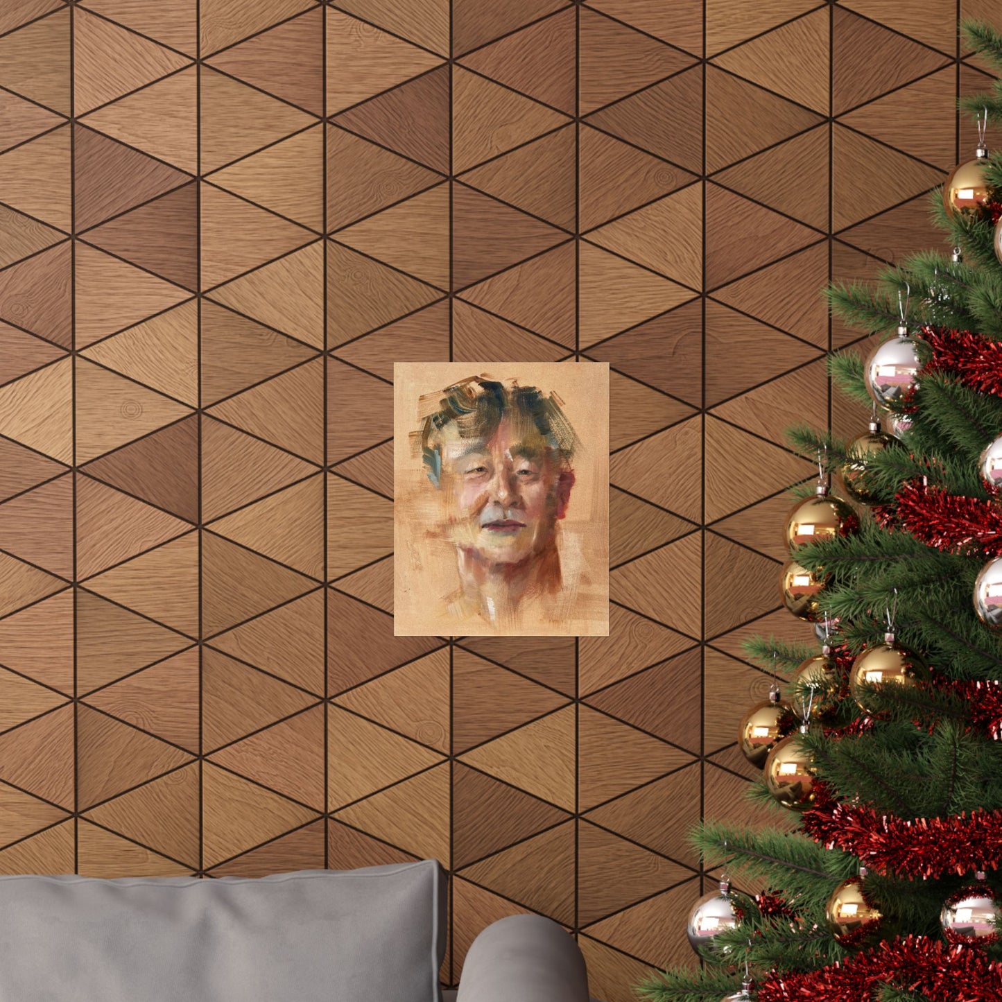 "Shun" - Oil Portriait Print (Day 23)