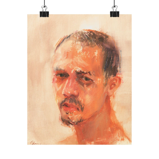 "Craig" - Oil Portriait Print (Day 281)