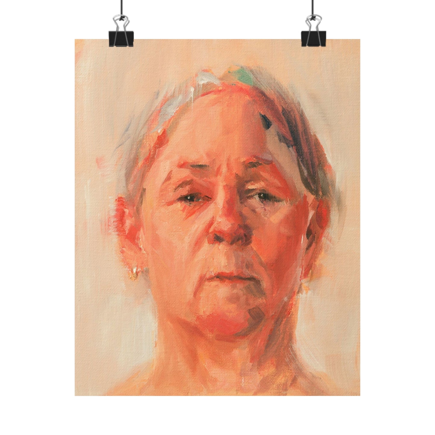 "Jocasta" - Oil Portriait Print (Day 255)