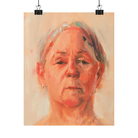 "Jocasta" - Oil Portriait Print (Day 255)