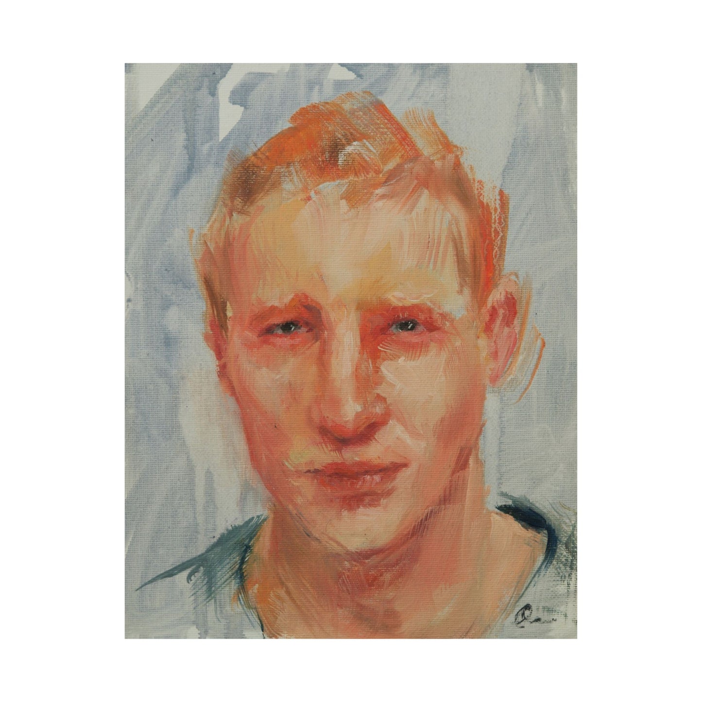 "Liam" - Oil Portriait Print (Day 151)