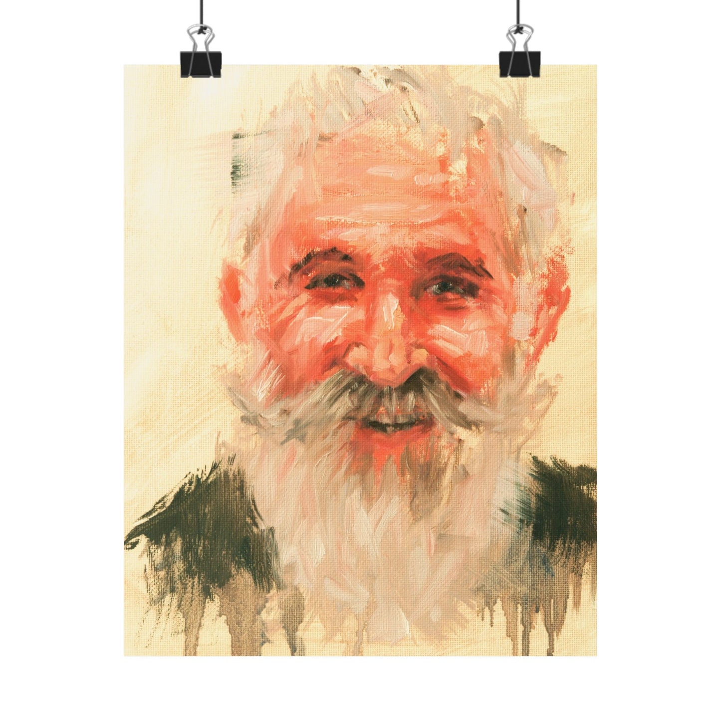 "Dominic" - Oil Portriait Print (Day 295)