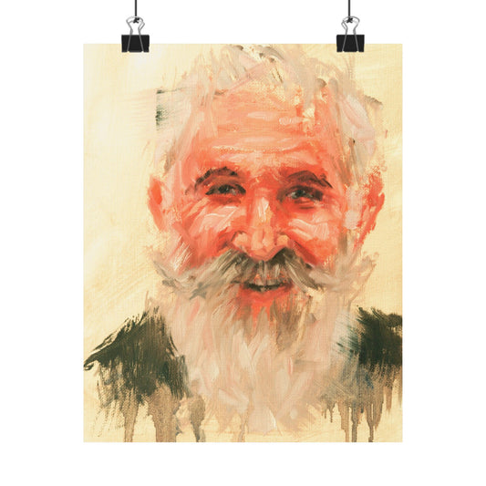 "Dominic" - Oil Portriait Print (Day 295)