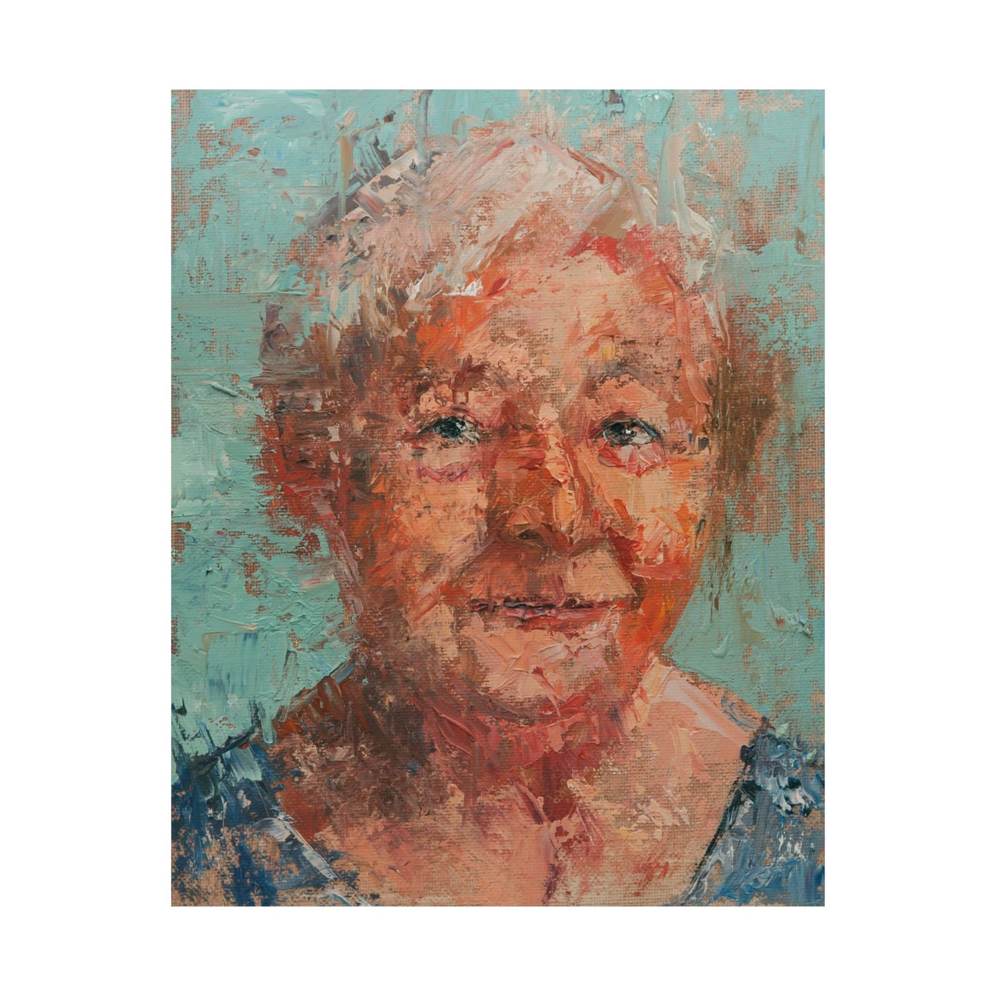 "Carmen" - Oil Portriait Print (Day 179)