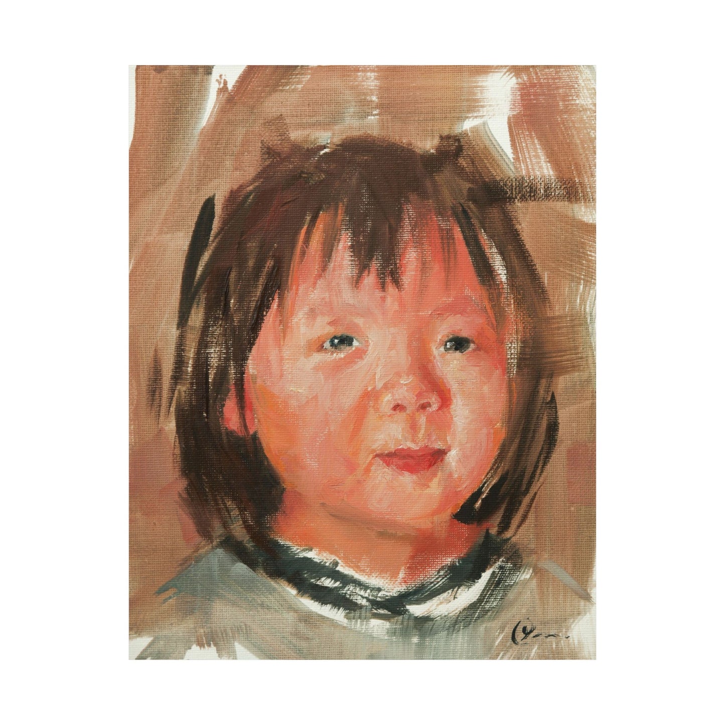 "Sue" - Oil Portriait Print (Day 133)