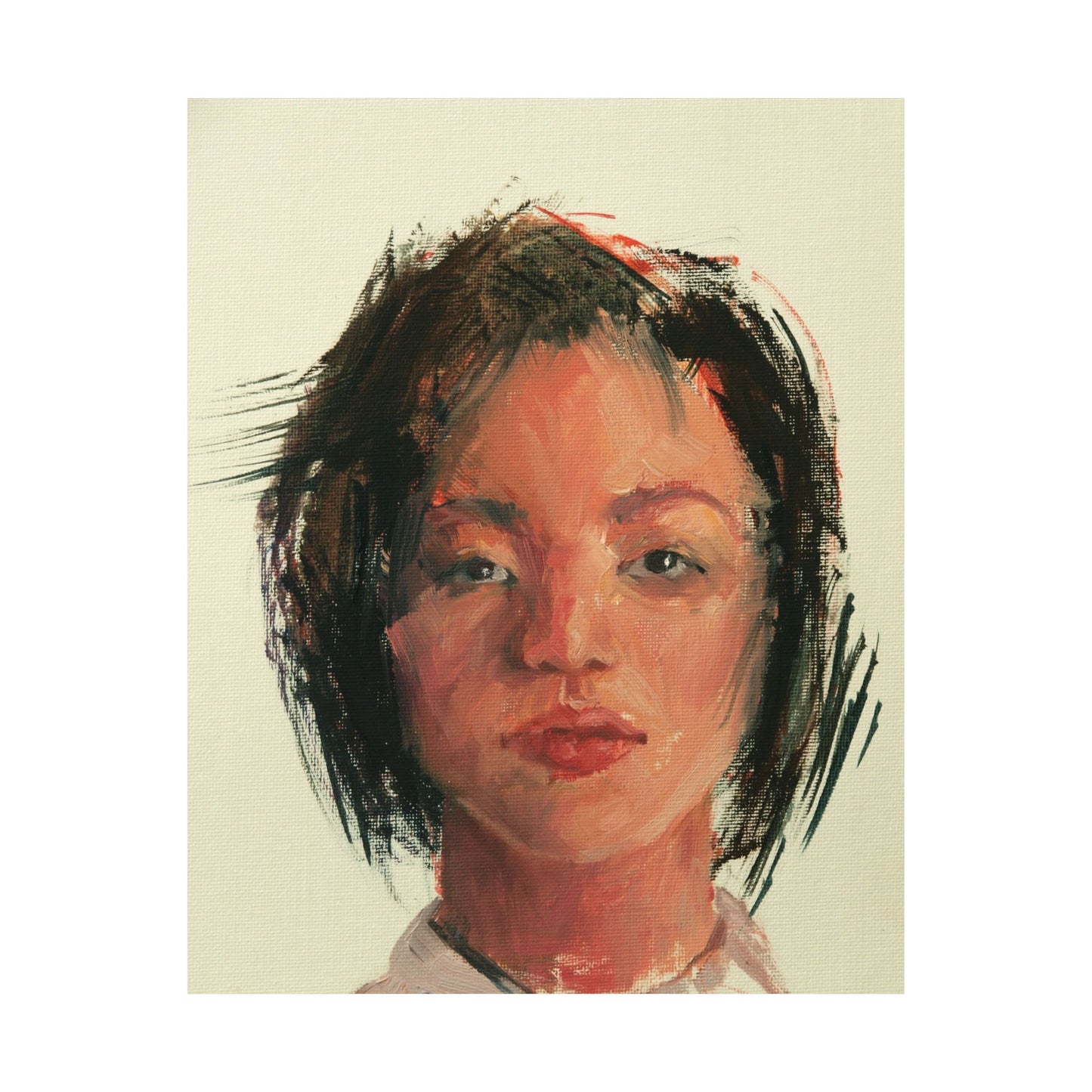 "Kate" - Oil Portriait Print (Day 277)