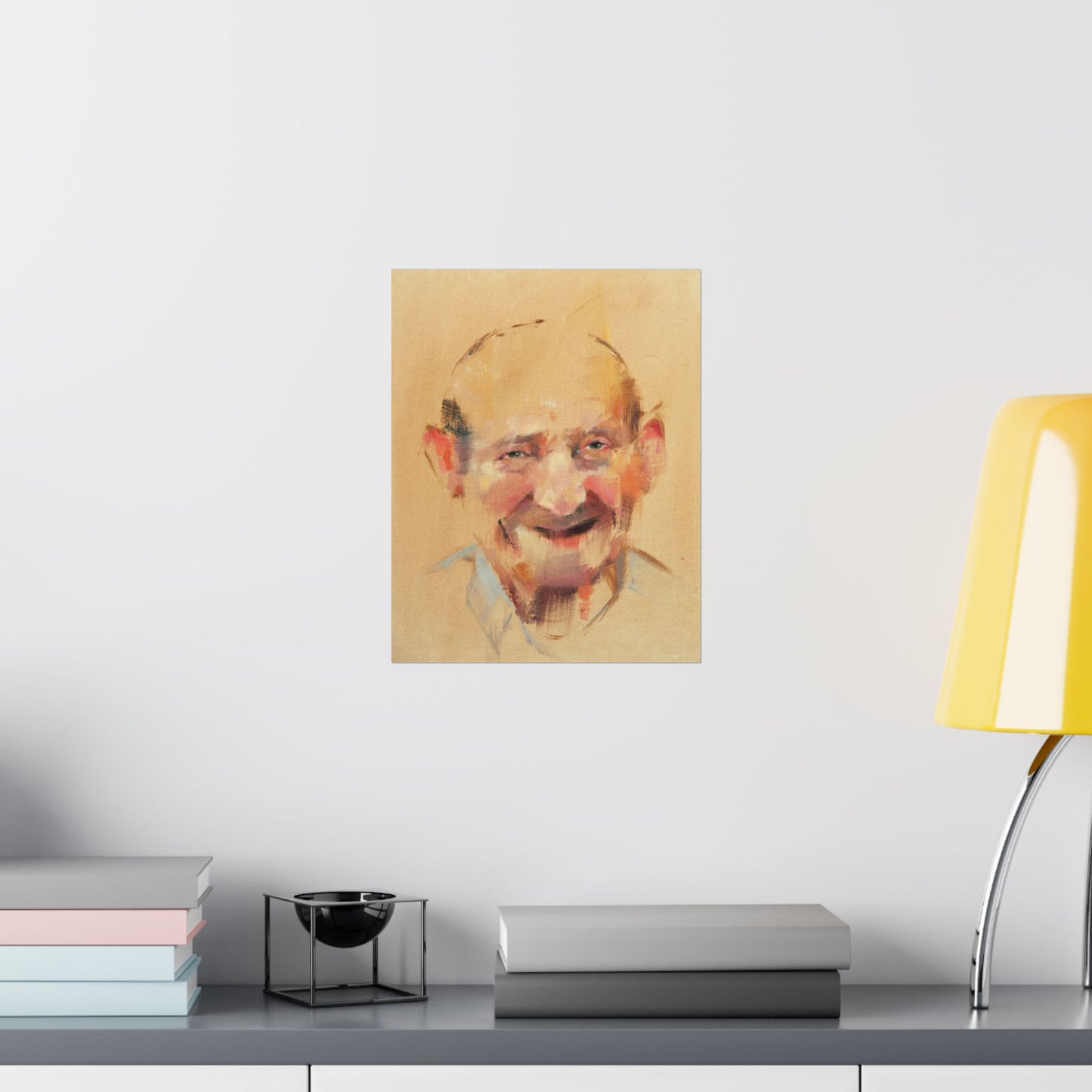 "Theodore" - Oil Portriait Print (Day 37)