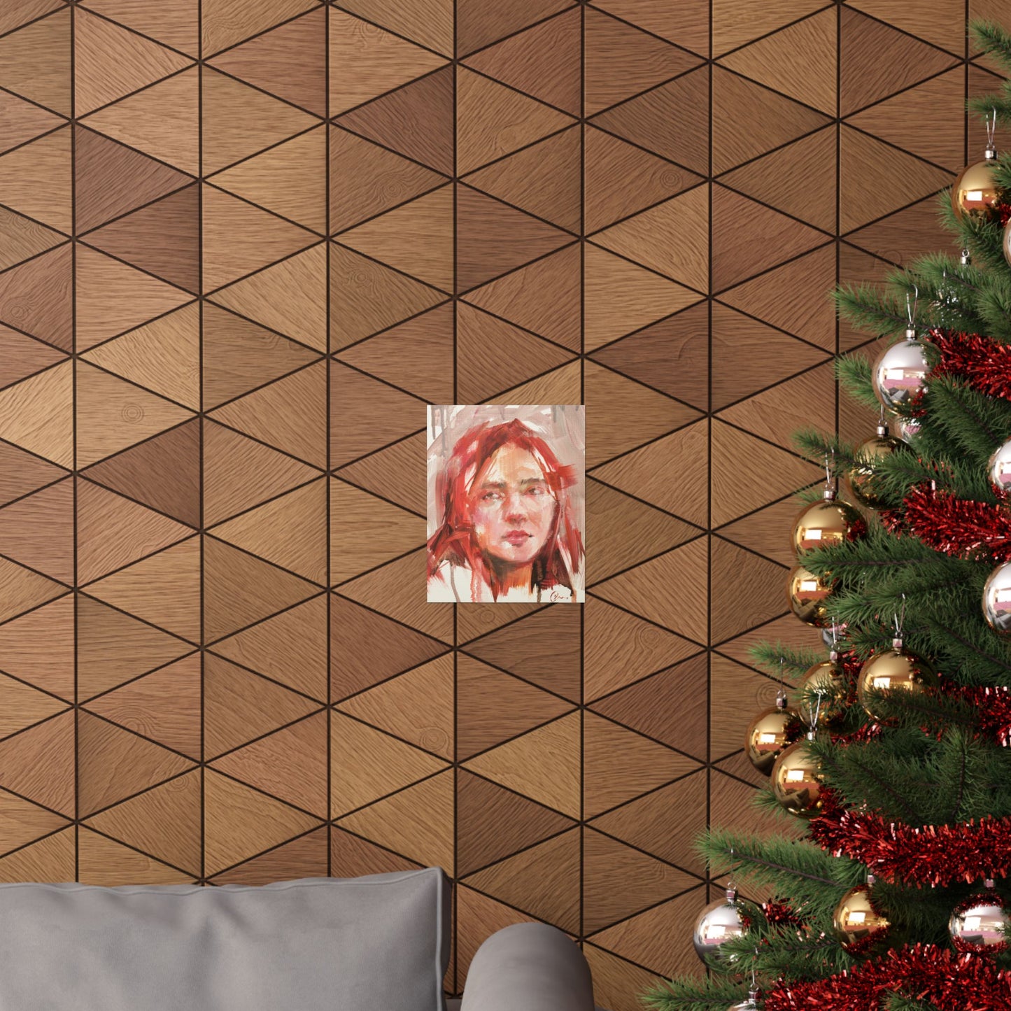 "Judy" - Oil Portriait Print (Day 119)