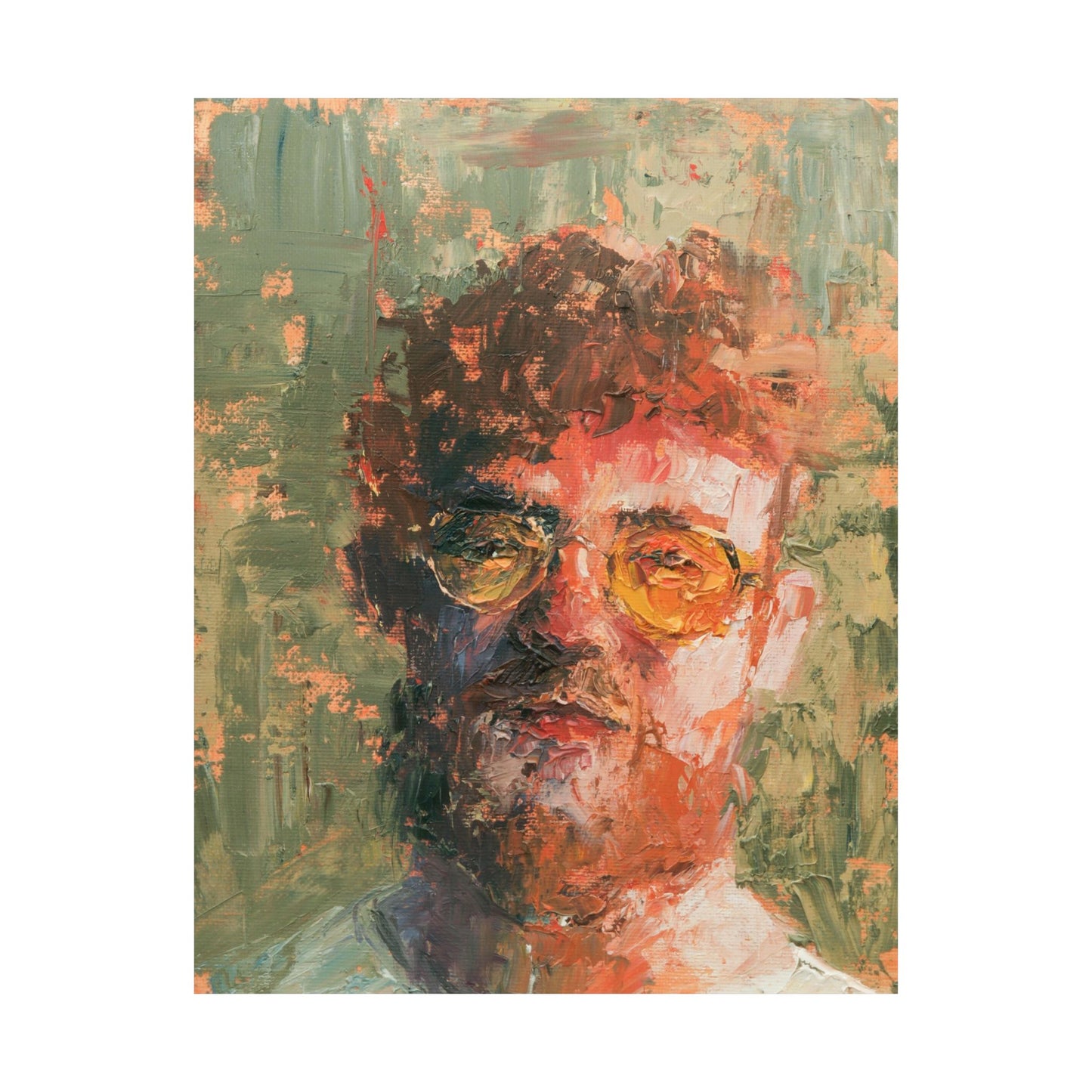 "Mark" - Oil Portriait Print (Day 191)