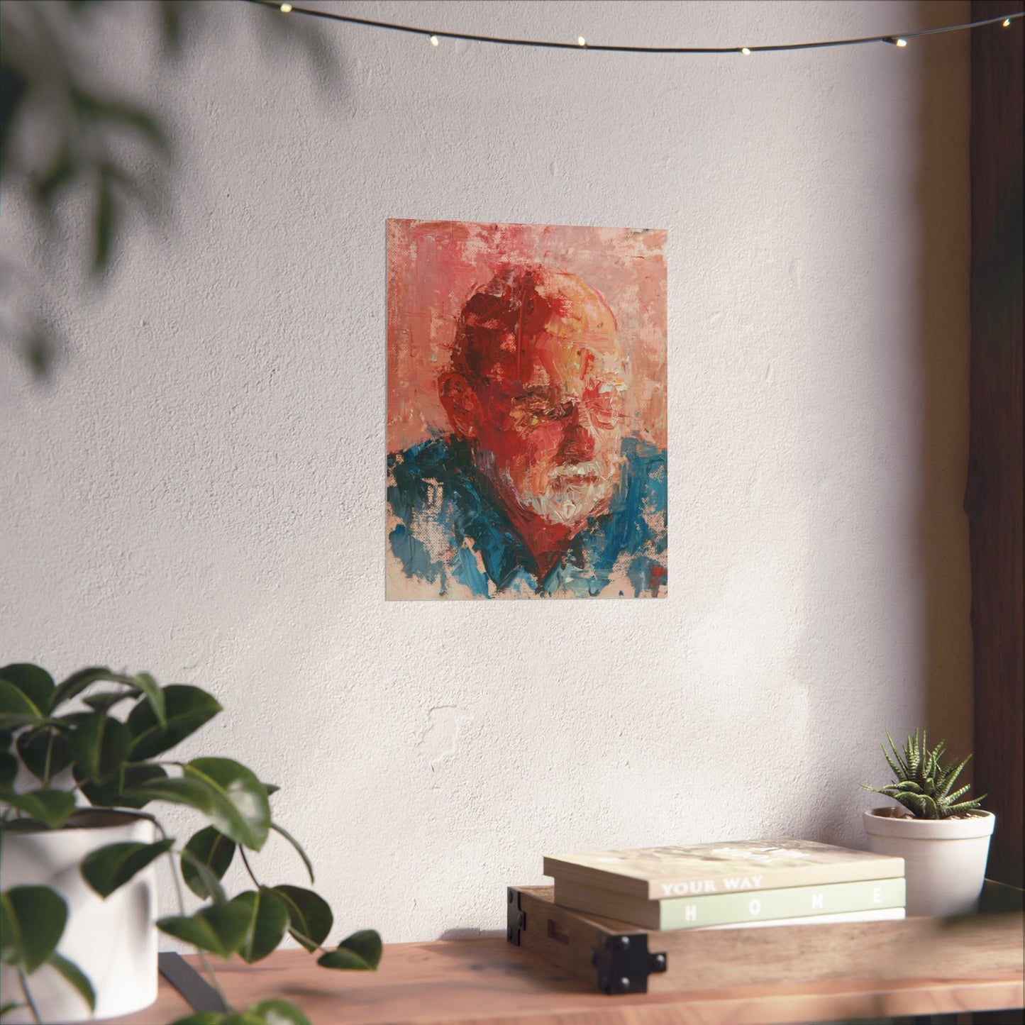 "Cesar" - Oil Portriait Print (Day 182)