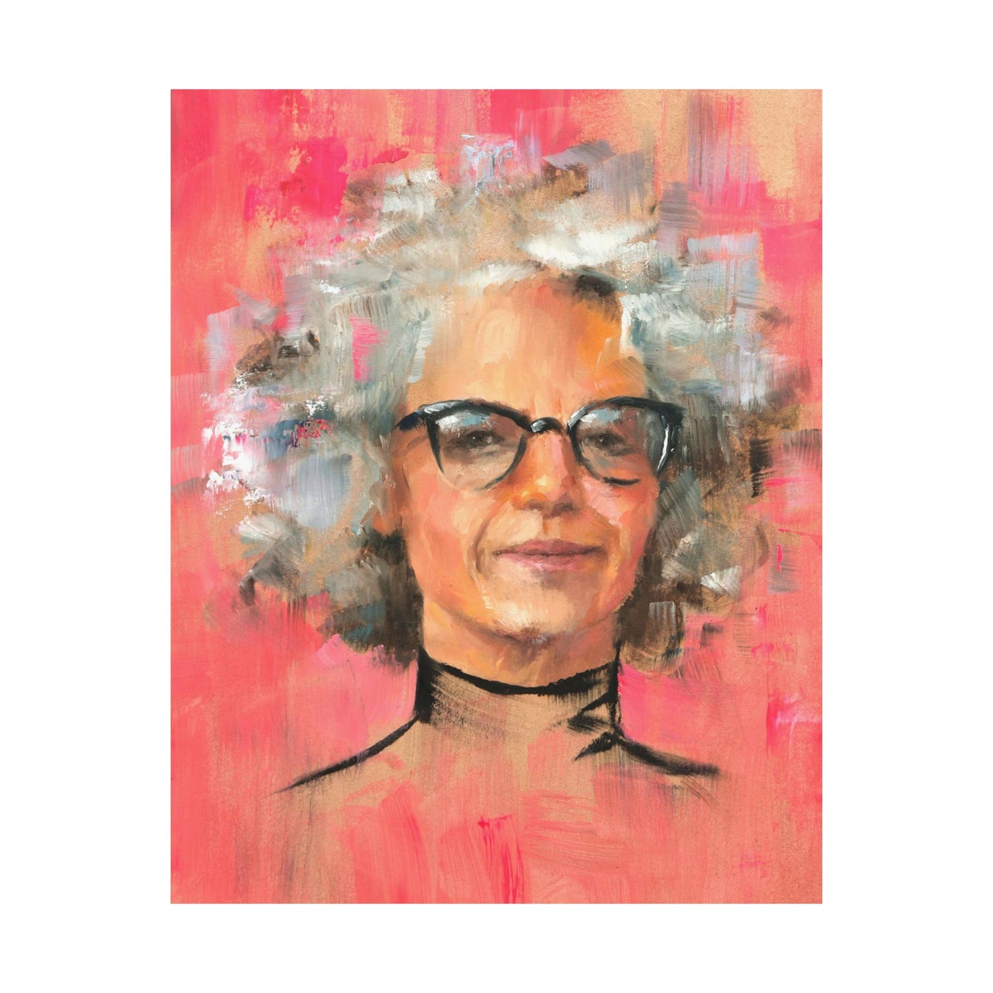 "Harriet" - Oil Portriait Print (Day 55)