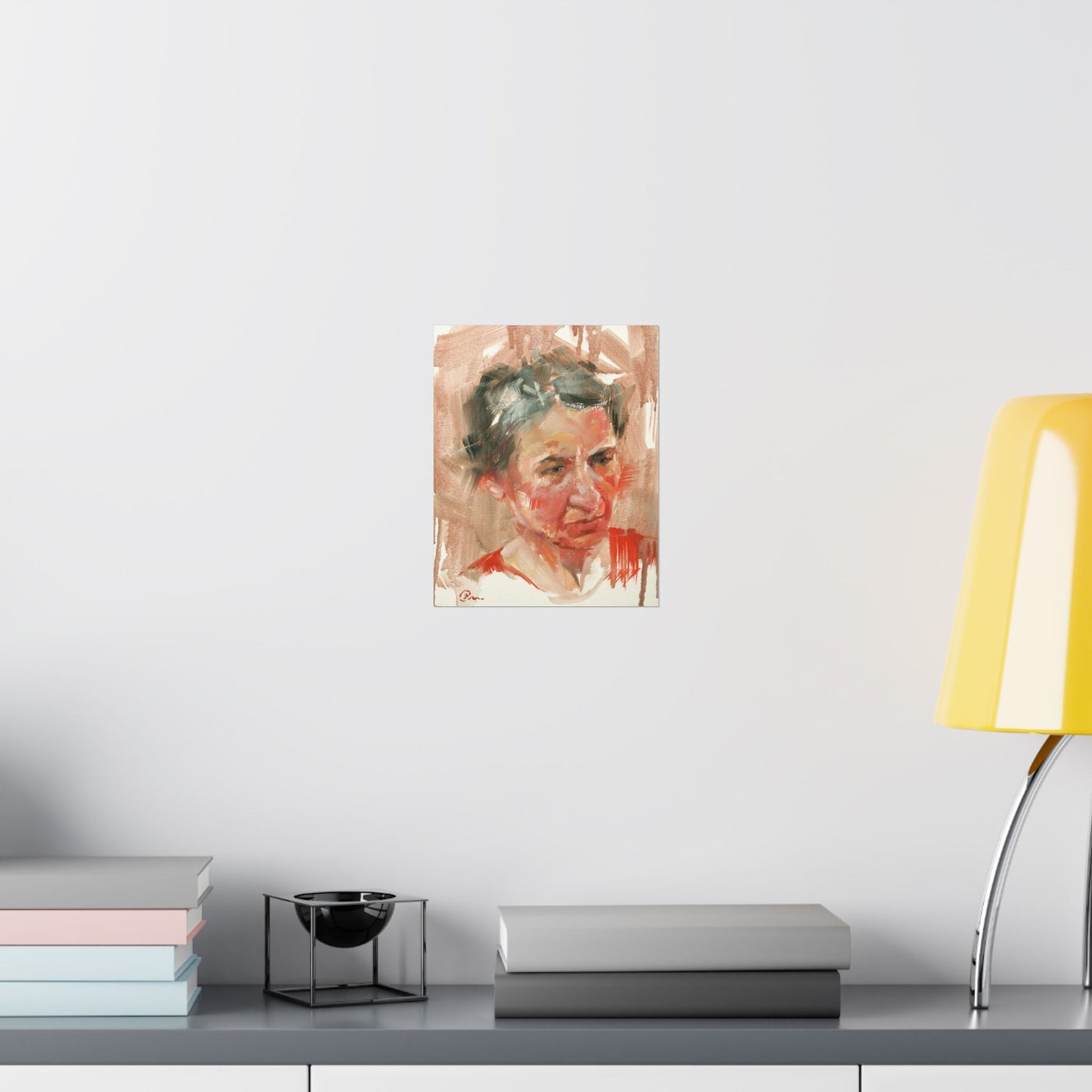 "Eva" - Oil Portriait Print (Day 120)