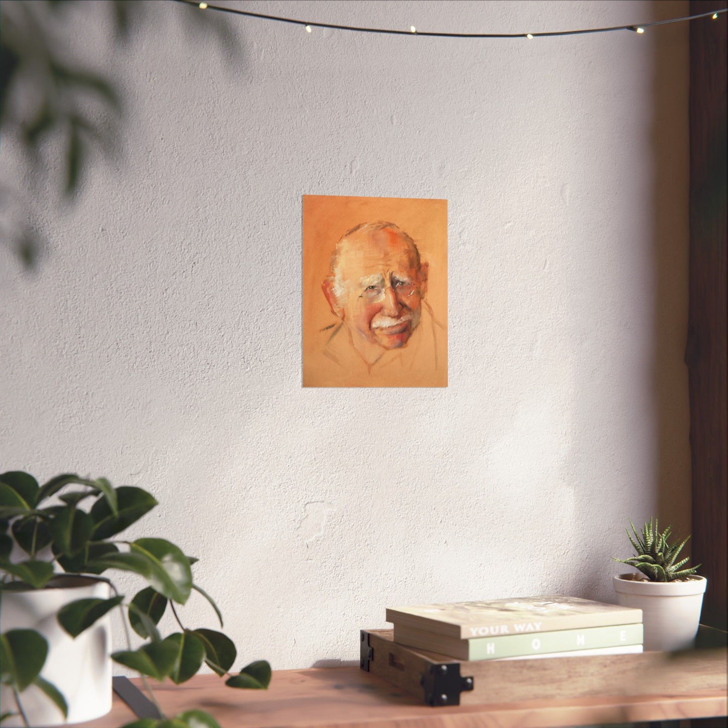 "Leopold" - Oil Portriait Print (Day 28)