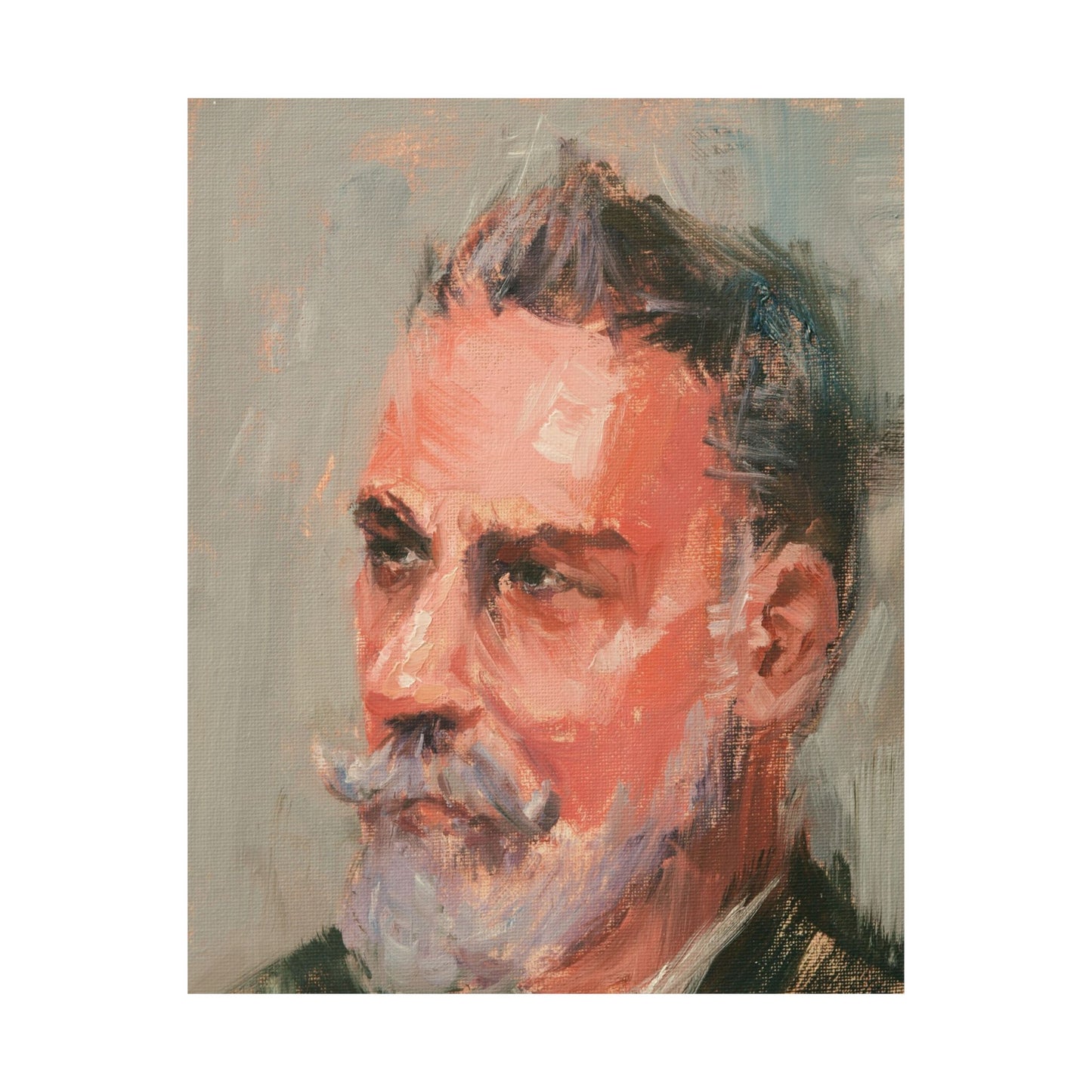 "Maximo" - Oil Portriait Print (Day 261)