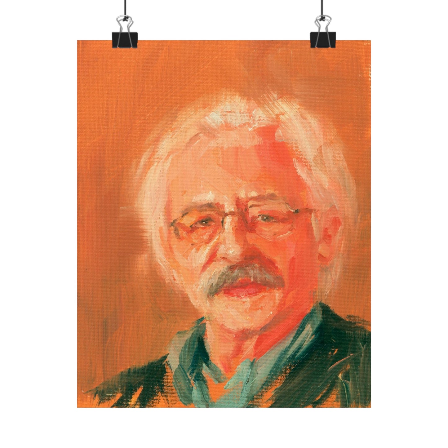 "Sterling" - Oil Portriait Print (Day 231)