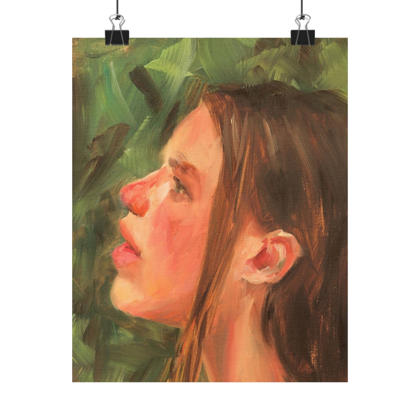 "Anna" - Oil Portriait Print (Day 239)