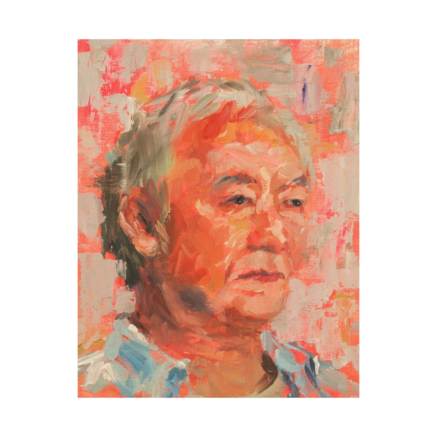 "Ron" - Oil Portriait Print (Day 212)