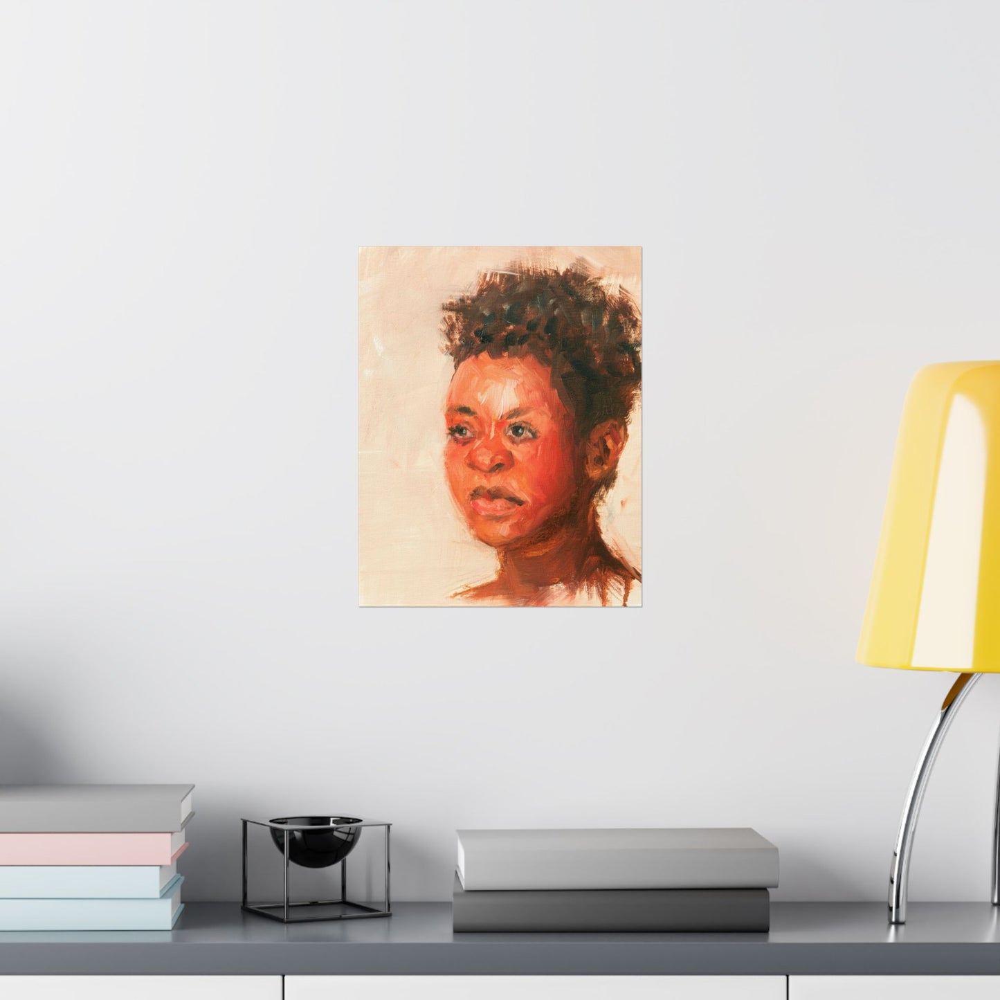 "Freya" - Oil Portriait Print (Day 251)