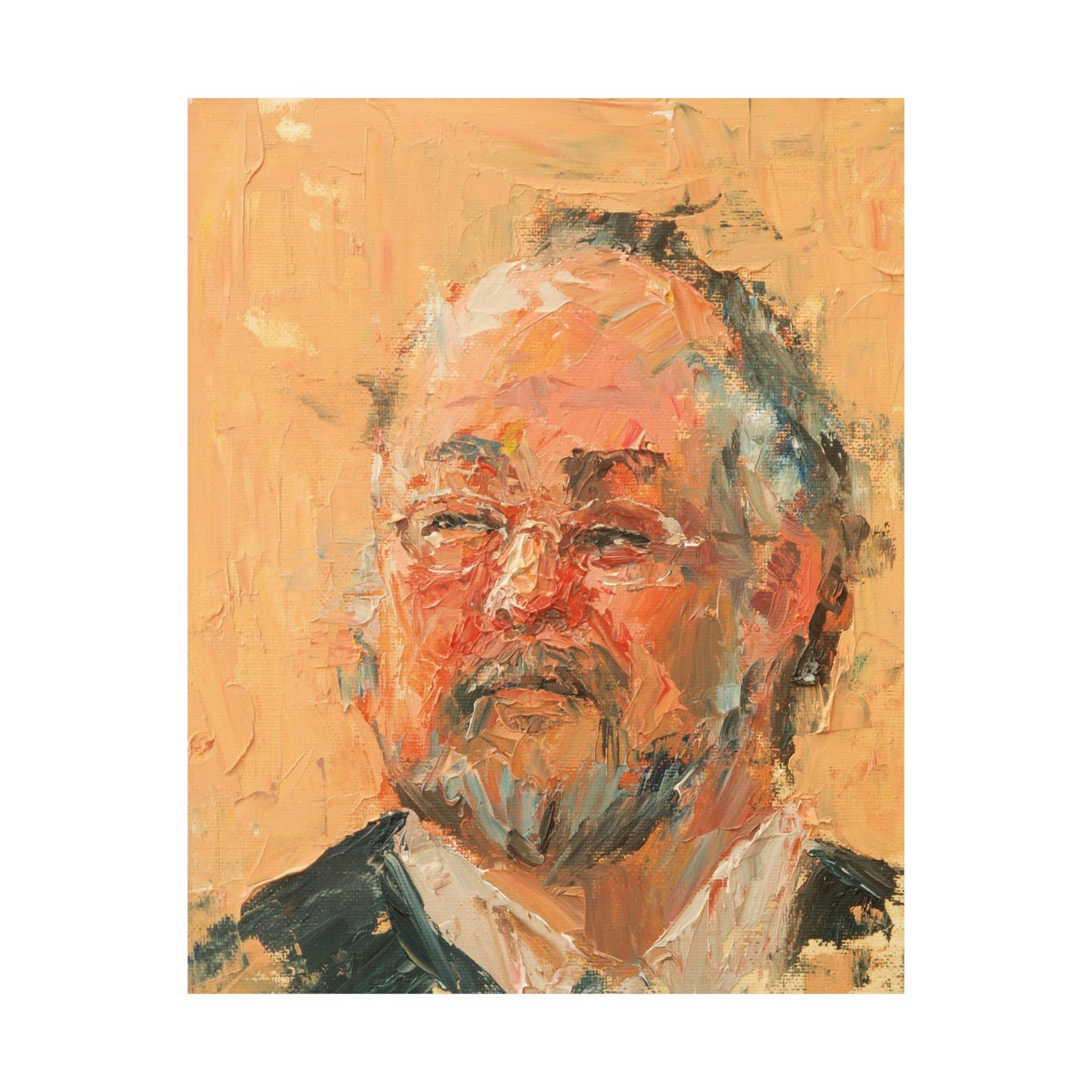 "Edwin" - Oil Portriait Print (Day 209)