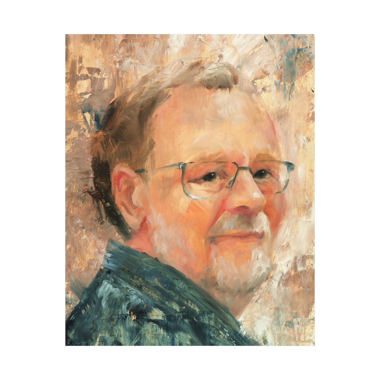 "Claudius" - Oil Portriait Print (Day 15)