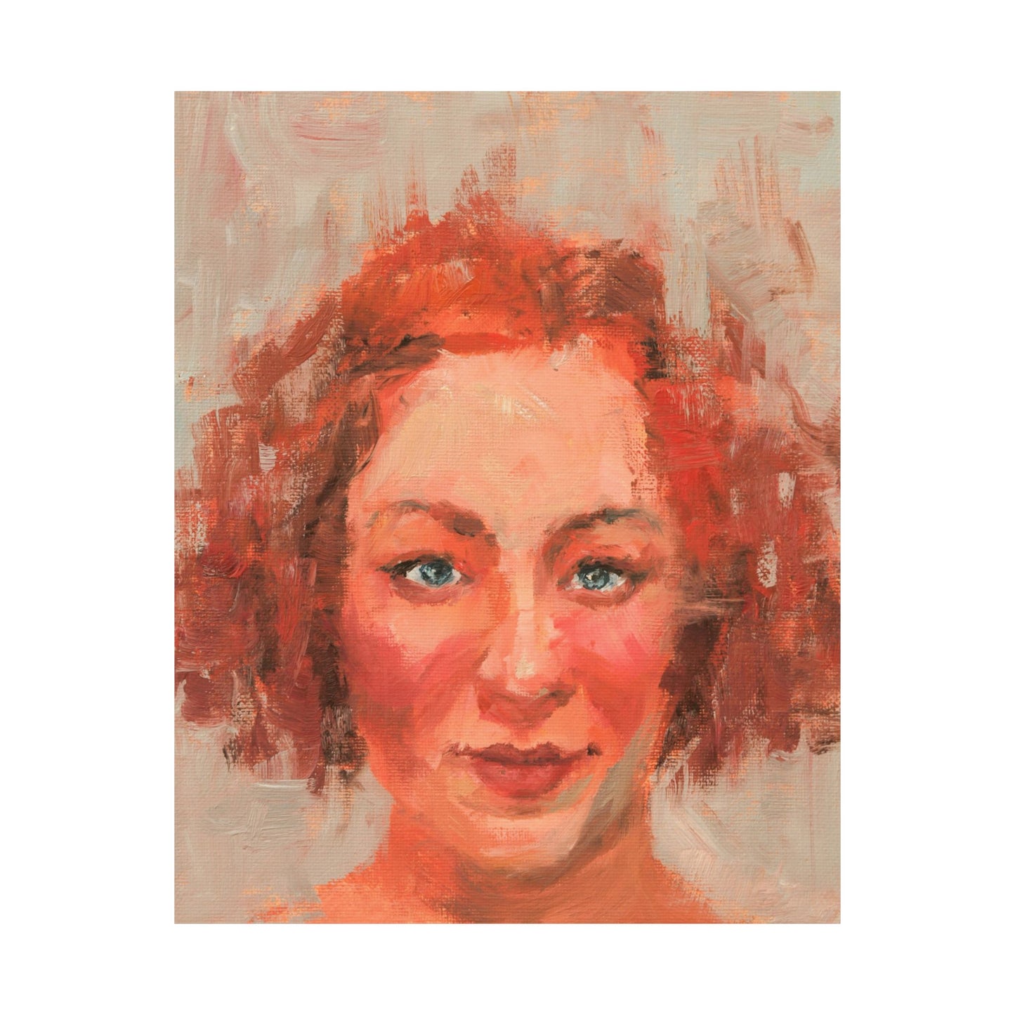 "Anabelle" - Oil Portriait Print (Day 211)