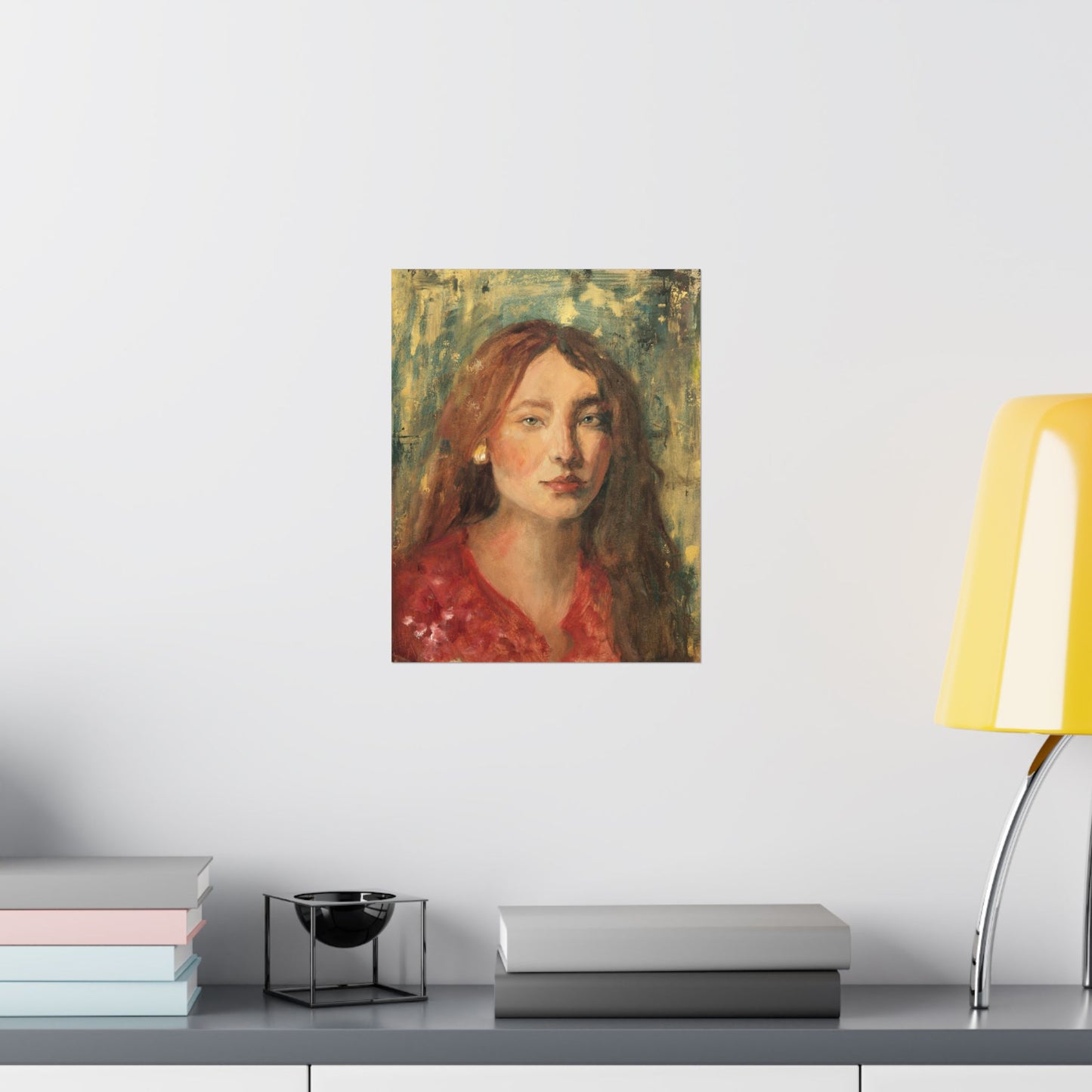 "Marguerite" - Oil Portriait Print (Day 1)