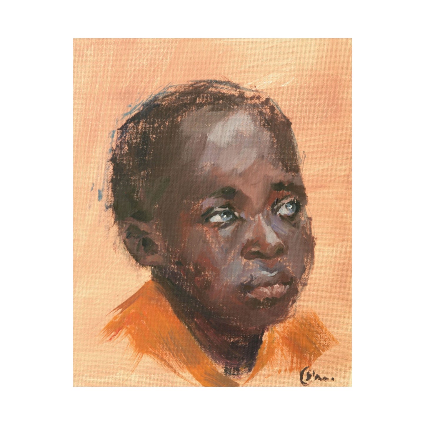 "Bruno" - Oil Portriait Print (Day 263)