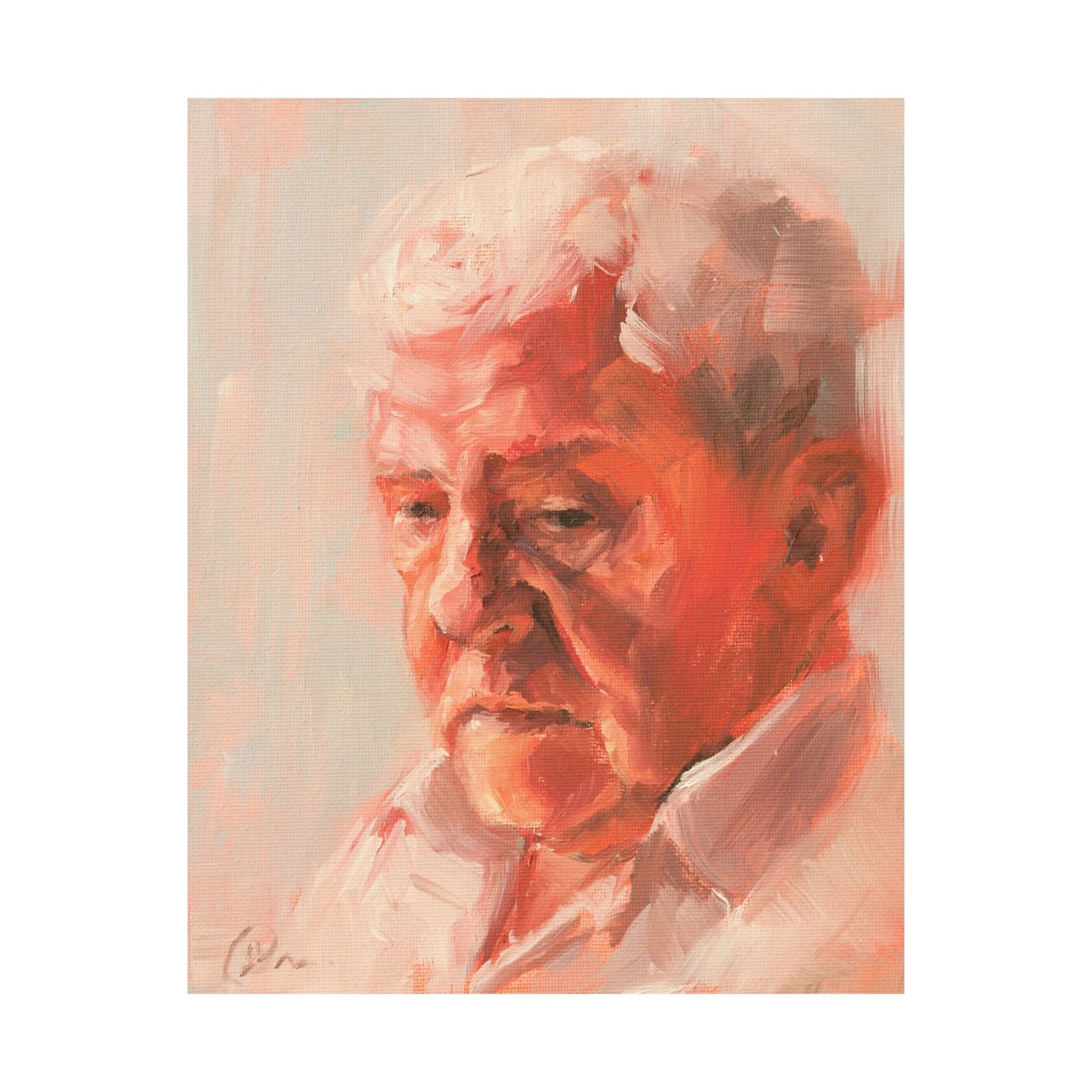 "Raphael" - Oil Portriait Print (Day 237)