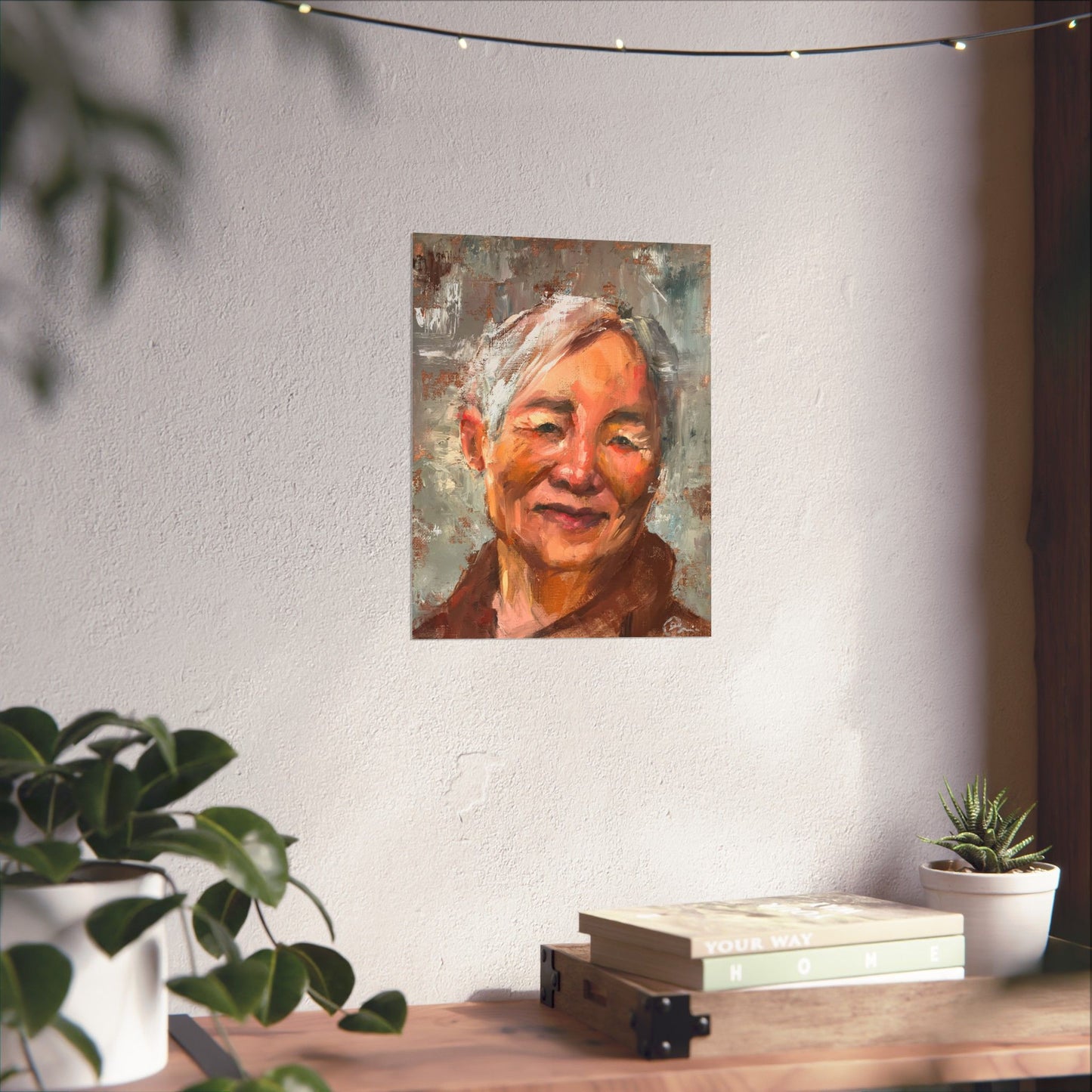 "Maude" - Oil Portriait Print (Day 80)